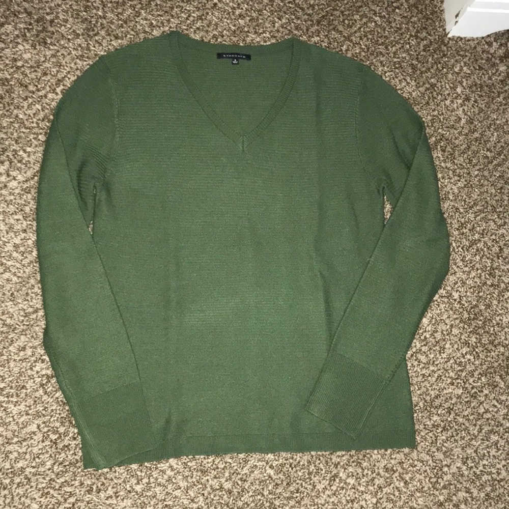Green sweater